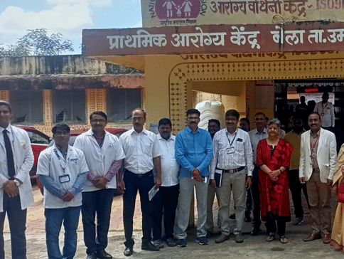 AIIMS Nagpur Inauguration of outreach OPD at PHC Bela photo 1